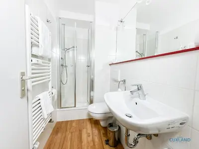 Ein Badezimmer in der Unterkunft Haus Trafalgar Wohnung 130