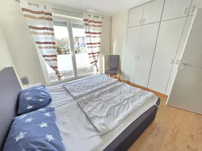 Ein Bett oder Betten in einem Zimmer der Unterkunft Hamburger Straße 20
