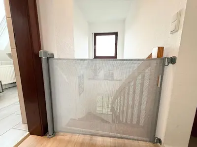 Ein Bett oder Betten in einem Zimmer der Unterkunft Haus Muschelnest