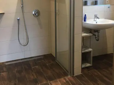 Ein Badezimmer in der Unterkunft Holiday Home Ferienhuus Nordsee by Interhome