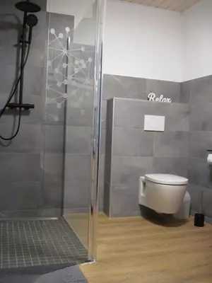 Ein Badezimmer in der Unterkunft Urlaub bei Alma