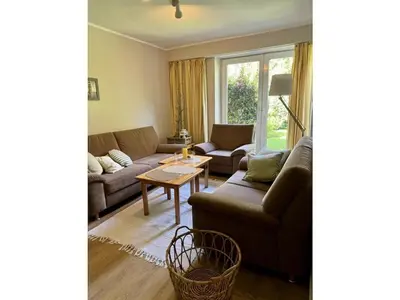 Ein Sitzbereich in der Unterkunft 5 - at the Gerdts country house