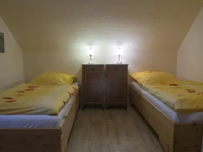 Ein Bett oder Betten in einem Zimmer der Unterkunft 4 - at the Gerdts country house