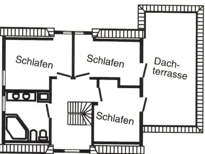 Grundriss der Unterkunft Holiday home with 4 bedrooms