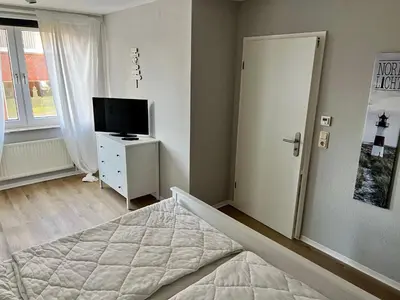 Ein Bett oder Betten in einem Zimmer der Unterkunft Apartment Nordseeperle by Interhome