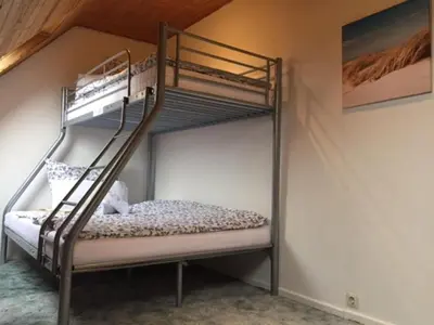 Ein Bett oder Betten in einem Zimmer der Unterkunft Apartment Ruheoase in Otterndorf by Interhome