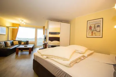 Ein Bett oder Betten in einem Zimmer der Unterkunft Lord Nelson 403