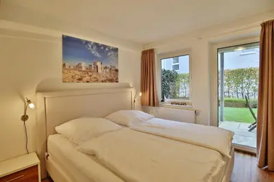 Ein Bett oder Betten in einem Zimmer der Unterkunft Ruge Bries, RB2
