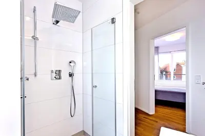 Ein Badezimmer in der Unterkunft City Marina, CM18-7