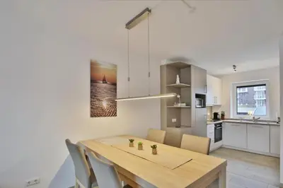 Küche/Küchenzeile in der Unterkunft City Marina, CM24c