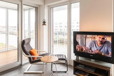 TV/Unterhaltungsangebot in der Unterkunft Haus Yachthafen, KY5