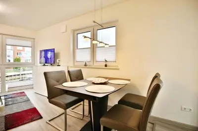 Küche/Küchenzeile in der Unterkunft City Marina, CM18-4