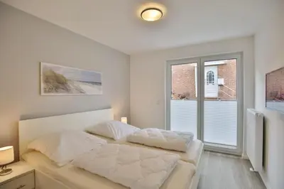 Ein Bett oder Betten in einem Zimmer der Unterkunft Meine See, MS1