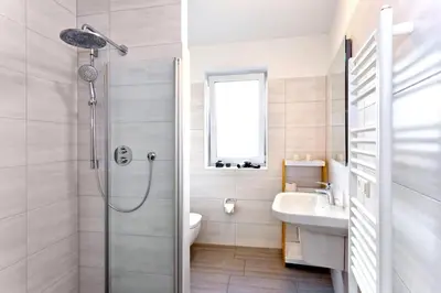 Ein Badezimmer in der Unterkunft City Marina, CM18-2
