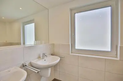 Ein Badezimmer in der Unterkunft Meine See, MS5