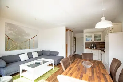 Küche/Küchenzeile in der Unterkunft Ferienhaus 