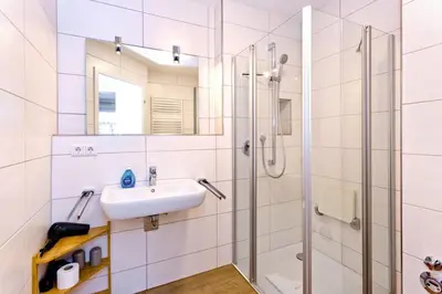 Ein Badezimmer in der Unterkunft Nordico ,No3