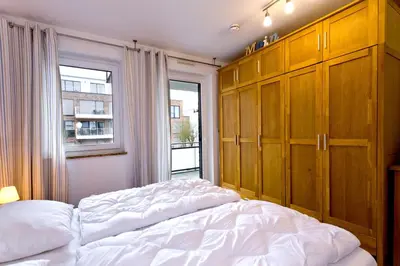 Ein Bett oder Betten in einem Zimmer der Unterkunft Nordico ,No3