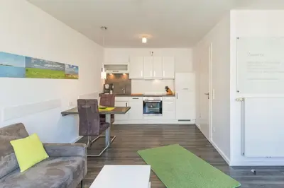 Küche/Küchenzeile in der Unterkunft Duhner Strandhus, S210