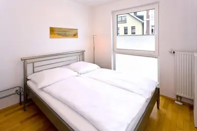 Ein Bett oder Betten in einem Zimmer der Unterkunft Höpckestraße, HS4