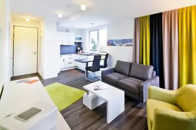 TV/Unterhaltungsangebot in der Unterkunft Duhner Strandhus, S301