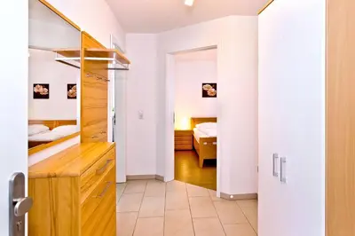 Ein Bett oder Betten in einem Zimmer der Unterkunft Ruge Bries, RB3