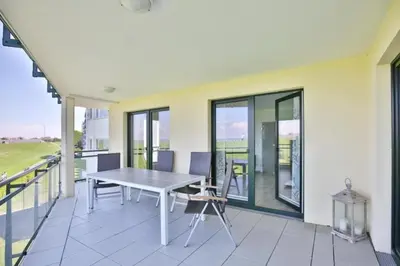 Ein Balkon oder eine Terrasse in der Unterkunft Höpckestraße, HS11