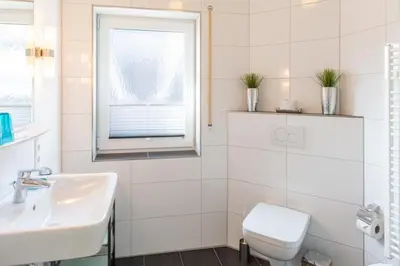Ein Badezimmer in der Unterkunft Dunamar, DM8