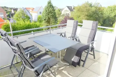 Ein Balkon oder eine Terrasse in der Unterkunft Navigator, NAV8