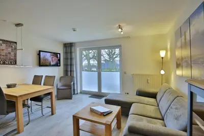 TV/Unterhaltungsangebot in der Unterkunft Stranddüne, D1
