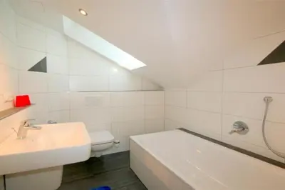 Ein Badezimmer in der Unterkunft Admiralsgarten, AG15b