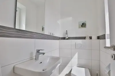 Ein Badezimmer in der Unterkunft City Marina, CM20a