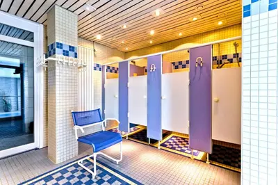 Ein Badezimmer in der Unterkunft Panorama, P121