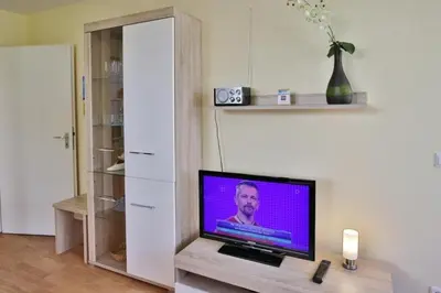 TV/Unterhaltungsangebot in der Unterkunft Seemöwe, SM6