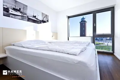 Ein Bett oder Betten in einem Zimmer der Unterkunft Alte Liebe, RA101