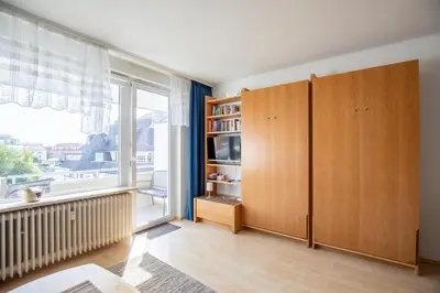 Die Bibliothek in der Ferienwohnung