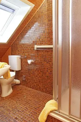 Ein Badezimmer in der Unterkunft Haus Apart, Whg 3