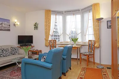 TV/Unterhaltungsangebot in der Unterkunft Fischerhus, Whg 1