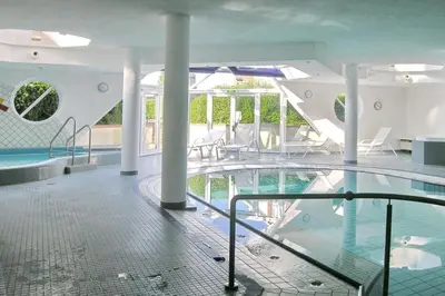 Der Swimmingpool an oder in der Nähe von Ferienwohnung De Keel