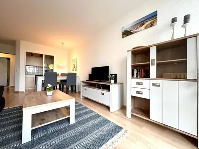 Küche/Küchenzeile in der Unterkunft Ferienwohnung De Floot