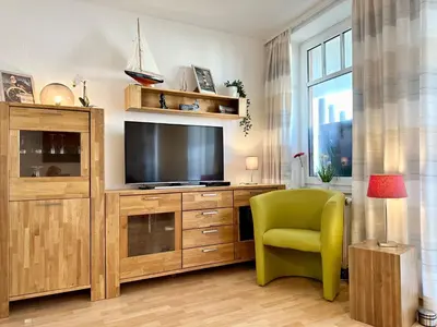 TV/Unterhaltungsangebot in der Unterkunft Ferienwohnung De Ligger