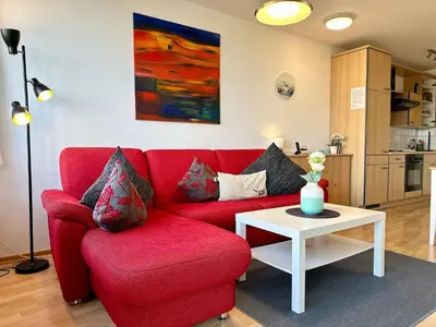 Küche/Küchenzeile in der Unterkunft Ferienwohnung De Ligger