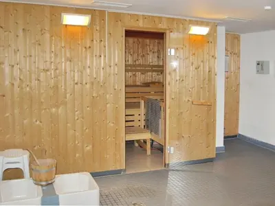 Küche/Küchenzeile in der Unterkunft Ferienwohnung De Krabb