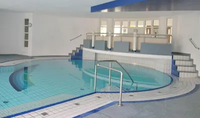 Der Swimmingpool an oder in der Nähe von Ferienwohnung de Drift
