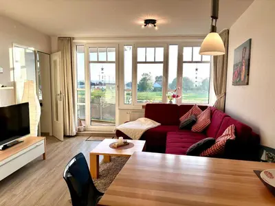 TV/Unterhaltungsangebot in der Unterkunft Ferienwohnung De Robb