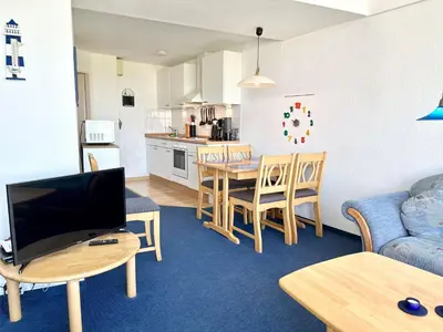 Küche/Küchenzeile in der Unterkunft Ferienwohnung De Düker