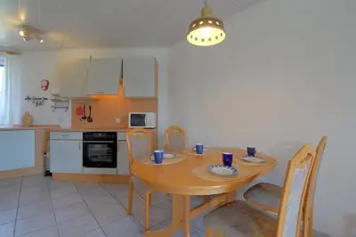Küche/Küchenzeile in der Unterkunft STW24a Bungalow