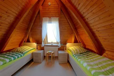 Ein Bett oder Betten in einem Zimmer der Unterkunft SV2 Robbenplate 23