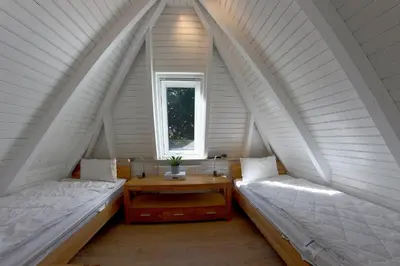 Ein Bett oder Betten in einem Zimmer der Unterkunft SV2 Robbenplate 12