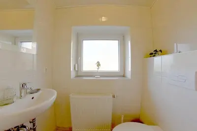 Ein Badezimmer in der Unterkunft Ferienhaus 